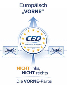 nicht links, nicht rechts - VORNE!